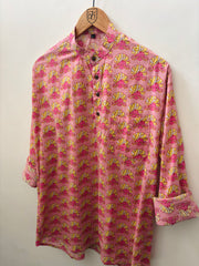 Rajasthani Pride: The Festive Pagdi Print Kurta