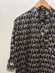 The Bikaner Spirit: Sanganeri Camel Print Kurta