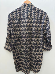 The Bikaner Spirit: Sanganeri Camel Print Kurta